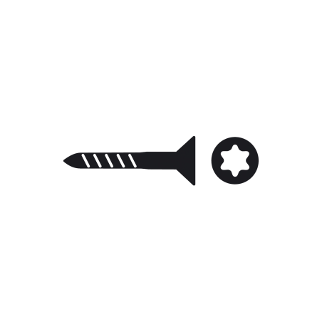 Graphic screw with TX drive