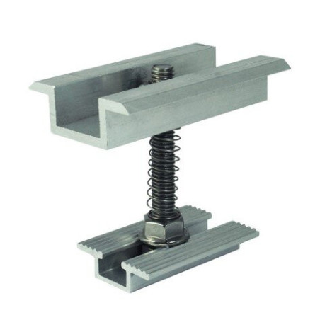 Bag of mid clips for sheet metal roof, 2 pcs