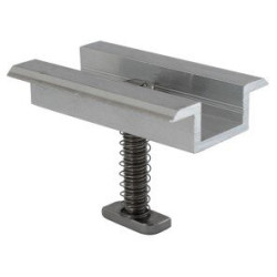 Bag of mid clamps for solar panels