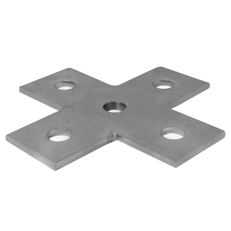 Plates for Strut Profile with Zinc Coating