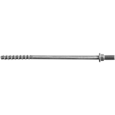 Product image of concrete screw BTS 6 E long with hex head with connecting thread M8