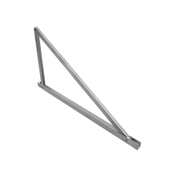 tilt mount for solar panels on flat roofs or on the ground