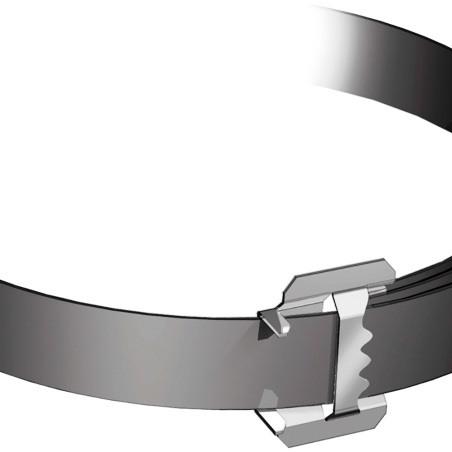 Stainless steel buckle A2 - stainless steel post fixing