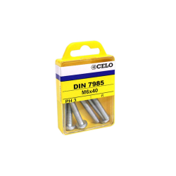 Blister Metric screw DIN 7985