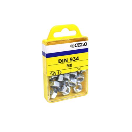 Blister hexagonal nut DIN 934