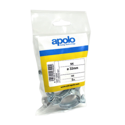 Plastic bag metal clamp M6 NK