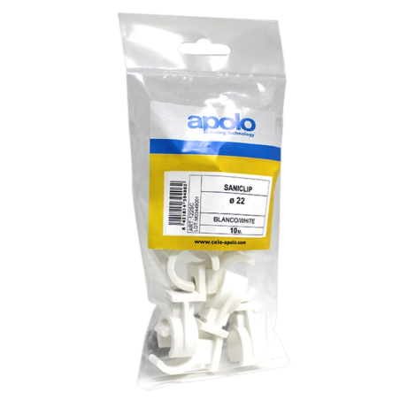 Plastic bag single clip Saniclip  