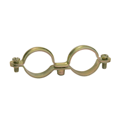 Double metal clamp - clamp tube - double clamp