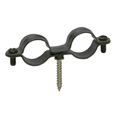 Double metal clamp - clamp gas pipes