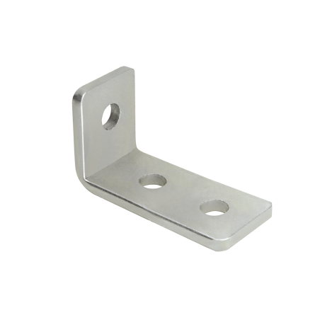 Angle bracket for strut profile