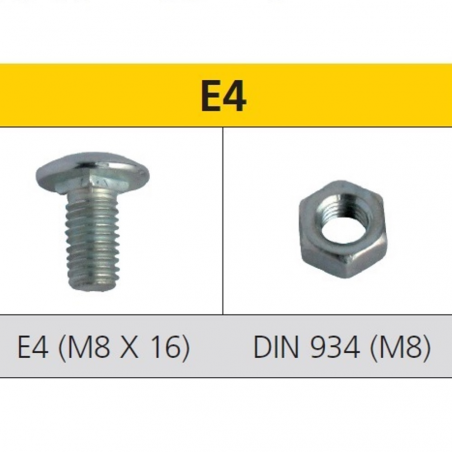 Shelving metric screw E4