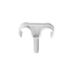 Plastic clamp multidiameter - double clamp clip