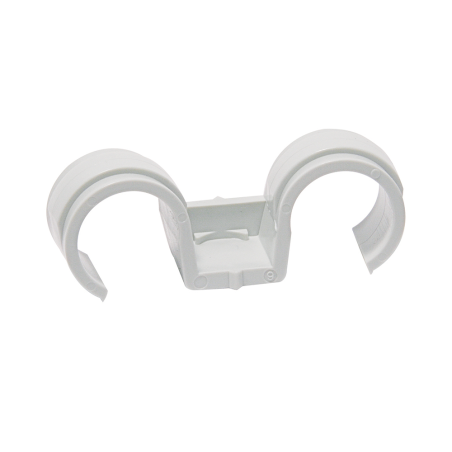 Double plastic conduit clip FPD for nailers