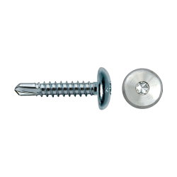 Self-drilling screw mushroom head BTT