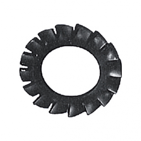 External toothed washer DIN 6798A