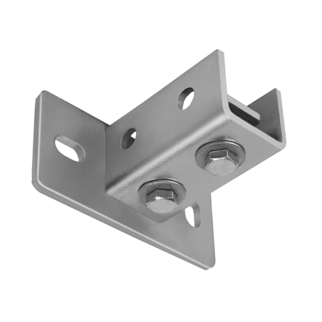 Strut profile wall bracket