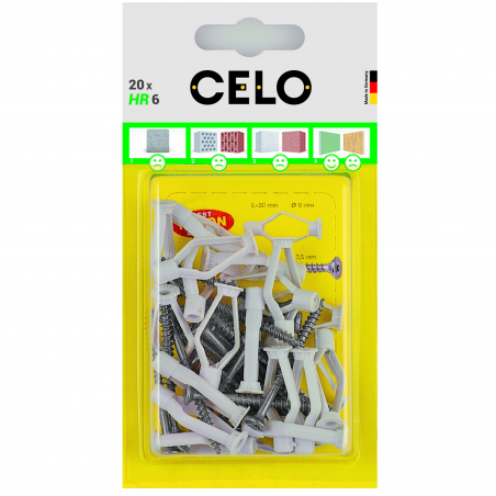 Product image of blister cavity plug HR with screw