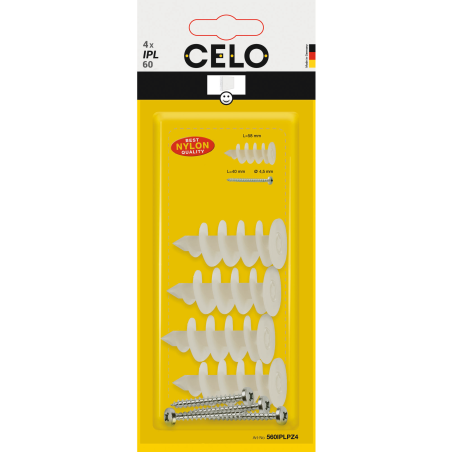 Product image of blister insulation plug IPL with screw