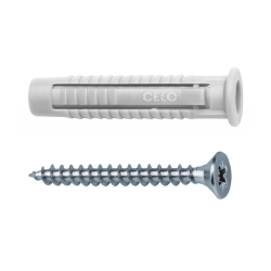 Product image of plug FX with chipboard screw
