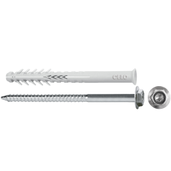 Product image of hollow block frame plug HBR with hex head screw with integral washer