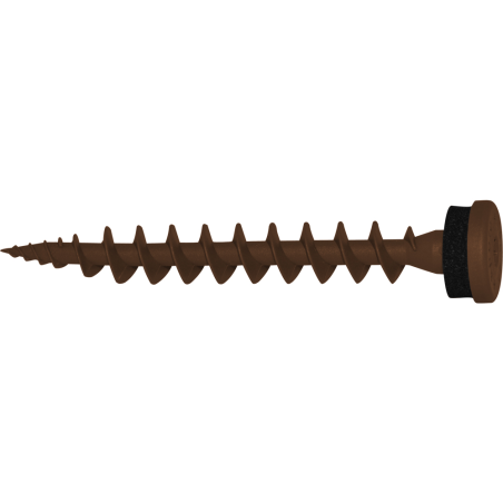 Product image of insulation screw IPS 80 sepia brown