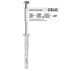 Product image of multifunction frame plug MFR flat rim plug with hex head screw with integral washer, single label, zinc plated