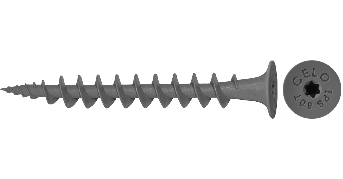 product palette of the short ips screws in all the different colors available